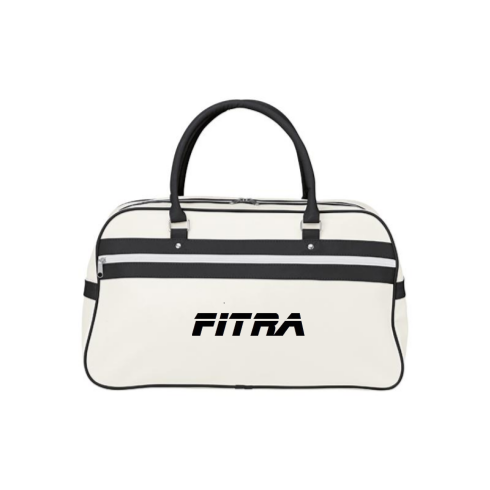 SAC DE SPORT ET VOYAGE FITRA - BLANC/NOIR
