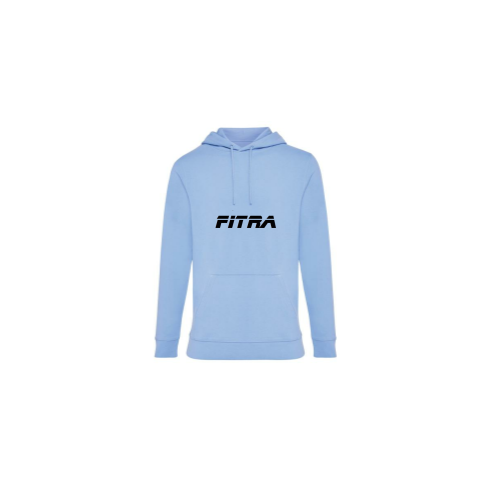 SWEAT HOMME A CAPUCHE FITRA - BLEU CIEL